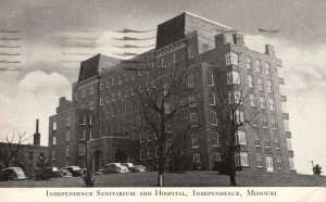 Vintage Postcard 1946 Independence Sanitarium & Hospital Building Missouri MO