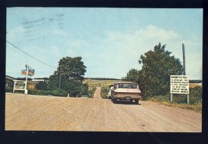 Moncton, New Brunswick/N.B., Canada Postcard, Magnetic Hill, 1964!