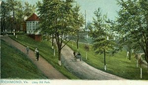 Postcard  Tuck's Early View of Libby Hill Park, Richmond , VA.   P1