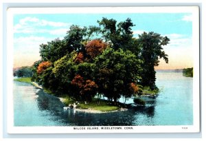 Wilcox Island Middletown Connecticut CT Postcard (JQ13)