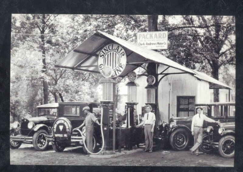 REAL PHOTO SUFFOLK VIRGINIA VA. SINCLAIR SERVICE GAS STATION