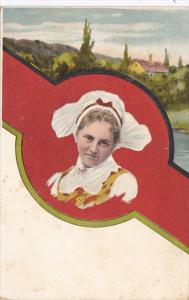 Sweden Native Woman In Traditional Dress