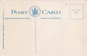 Cayuga Street Cars Fulton New York 1920s postcard