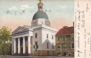 Rhode Island Providence Round Top Church 1907