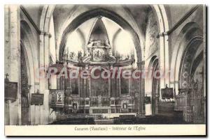Postcard From Old Cucuron Interior I'Eglise