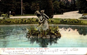 Minnesota St Paul Como Park Schiffman Fountain 1908