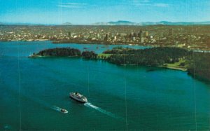 Canada Vancouver British Columbia Canada Harbour Park and City Postcard 07.94