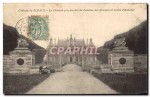 Old Postcard Chateau de Sceaux Chateau took the side of the Pavilion Groups g...