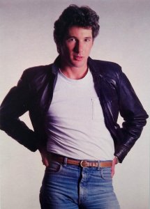 Richard Gere Photo Postcard American Gigolo Pretty Women Movie Actor Star Chrome