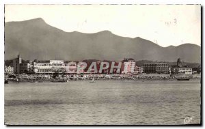 Modern Postcard Saint Jean de Luz Beach and La Pergola