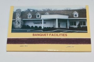 The Country Squire Restaurant Grayslake Illinois Map Matchbook