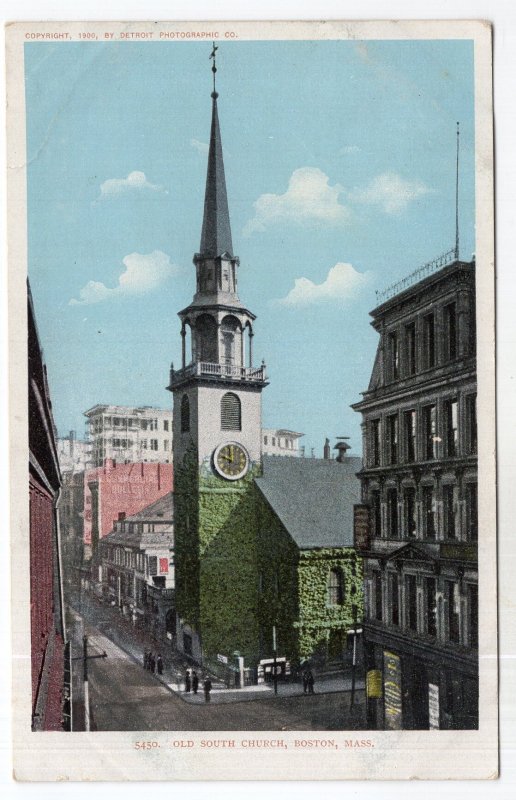 Boston, Mass, Old South Church