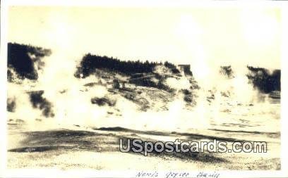 Real Photo - Norris Geyser Basin, Wyoming