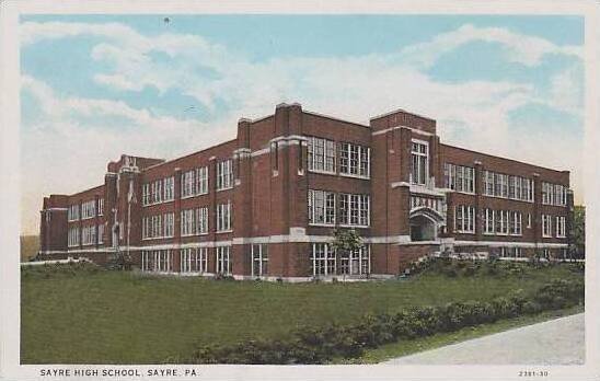 Pennsylvania Sayre Sayre High School