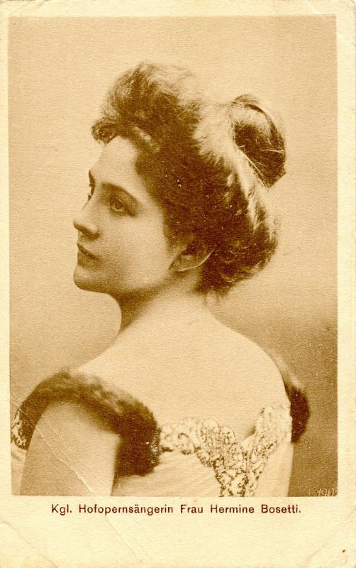 Royal Opera Singer Hermine Bosetti