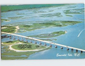 Postcard The B. Cameron Langston Bridge, Emerald Isle, North Carolina