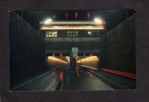MD  Harbor Tunnel Entrance Baltimore Maryland Postcard
