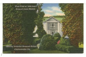 VA - Charlottesville. Ashlawn, Home of James Monroe