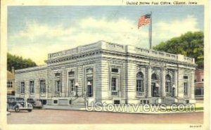 Post Office - Clinton, Iowa IA  