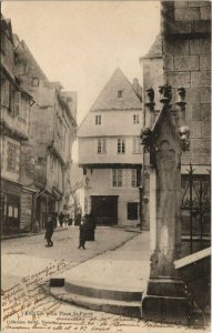 CPA VANNES-La Place St-PIERRE (27375)