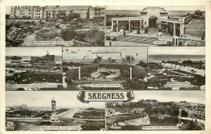 Multiview Postcard Skegness East Lindsey district of Lincolnshire, England UK