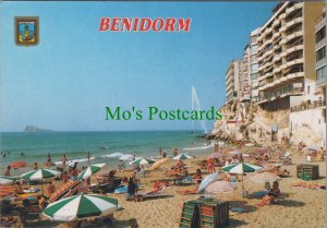 Spain Postcard - Benidorm, Alicante - Playa De Levante y Geiser RR15922