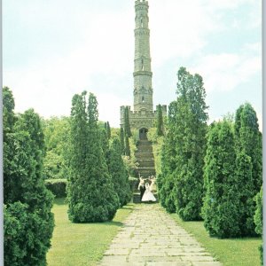 c1950s Stoney Creek ON Postcard Battlefield Park Monument Tower War of 1812 Site