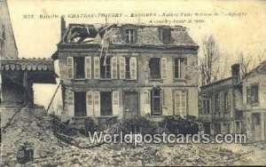 Essomes, Ruines d'Une Maison de Campage Chateau-Thierry, France, Carte, Unused 