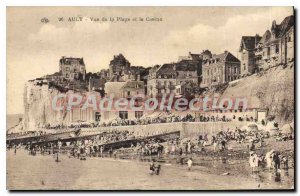 Old Postcard Ault View of the Beach and the Casino