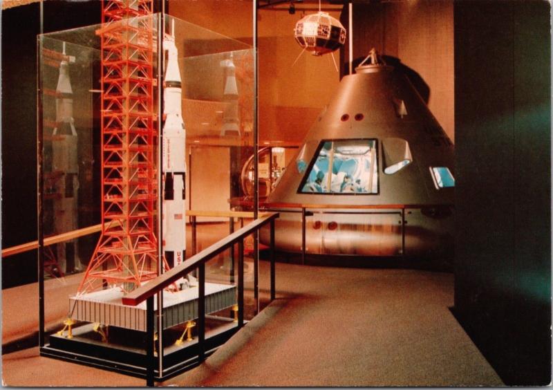 Apollo Space Capsule Model Ontario Science Centre Toronto Ontario Postcard D43