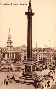 uk3679 trafalquar square trafalgar square london real photo uk