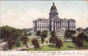 The State Capitol Building Denver Colorado 1907