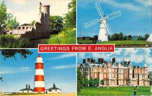 uk7495 greetings from anglia lighthouse windmill  uk