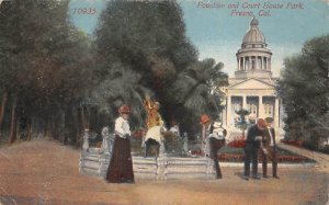 Court House  Fountain Fresno, California USA