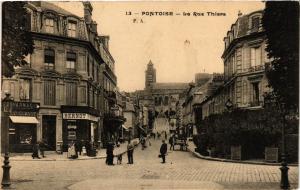 CPA PONTOISE - La Rue Thiers (380734)