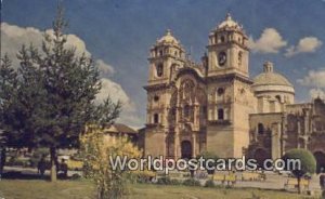 La Iglesia de la Compania de Jesus, Jesuit Church Cuzco, Peru 1908 