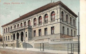 PROVIDENCE, Rhode Island RI     LIBRARY   ca1900's Vintage UDB Postcard