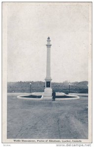 Wolfe Monument, Plains of Abraham, Quebec, Canada,  00-10s