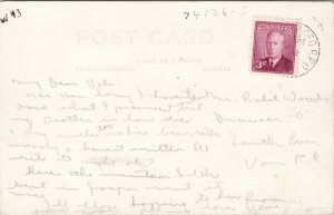 Mount Edith Cavell Alberta AB Harry Rowed 302 RPPC Postcard G10