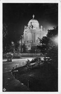 B36299 Budapest The agriculture museum illuminated   hungary