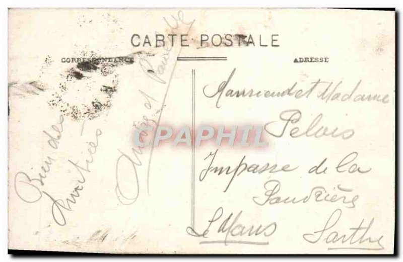 Old Postcard Paris The July Column