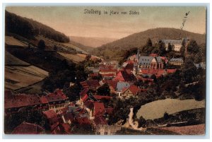 c1910 In The Harz Mountains from the South of Stolberg Germany Postcard