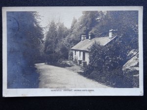Cumbria GRANGE OVER SANDS Hampsfell Cottage c1918 RP Postcard by Hankinson
