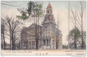 FLINT, Michigan, PU-1906; Union School