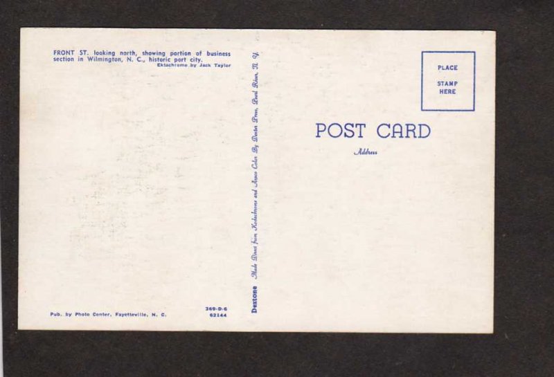 NC Front St Bailey Store Wilmington North Carolina Postcard