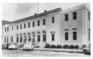 J45/ Waycross Georgia RPPC Postcard c1940s Cline Post Office Building  341