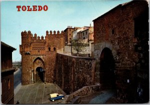 Postcard Spain Toledo - Puerta Sol - Sun's Door