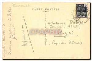 Old Postcard Lamalou Baths Park Usclade