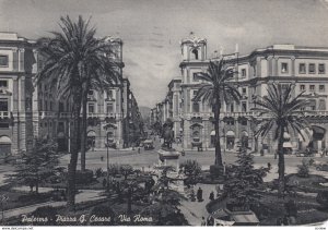 PALERMO , Italy , 1950s ; Piazza Cesare - Via Roma