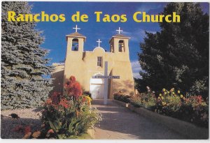 Ranchos de Taos Church Built Between 1732 and 1772 Taos New Mexico 4 by 6